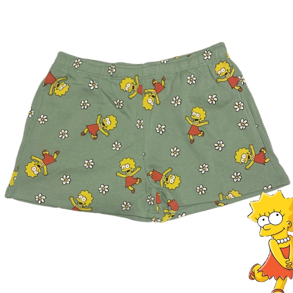 Lisa Simpson Flowerchild Shorts